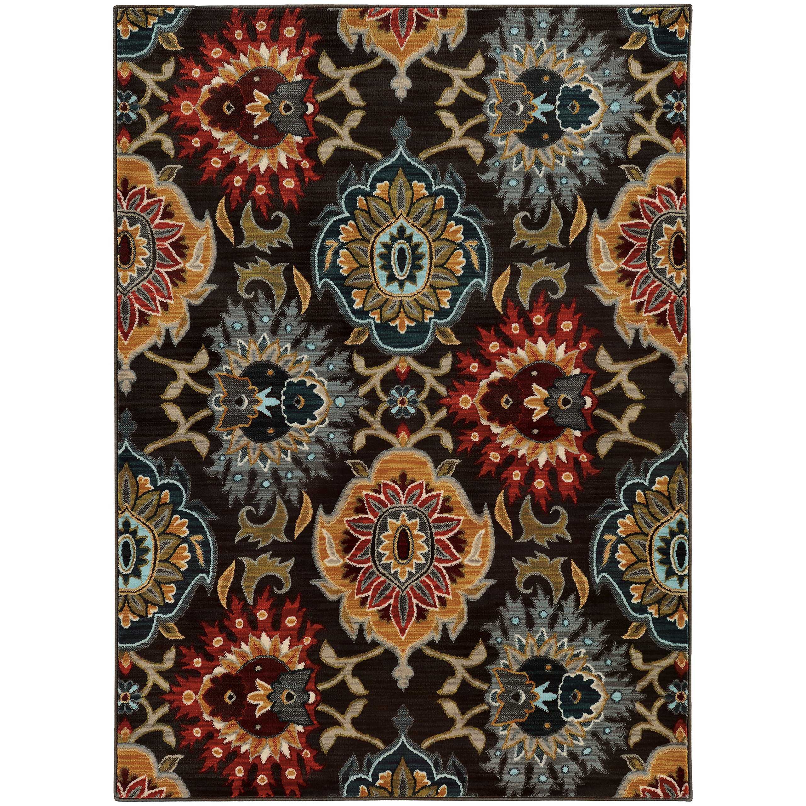 Oriental Weavers Sedona Handmade Area Rug 6'7 x 9'6 - Soft Boho Chic Rug for Living Room, Bedroom & Home Decor | Perfect for Bohemian, Modern & Farmhouse Style Interiors