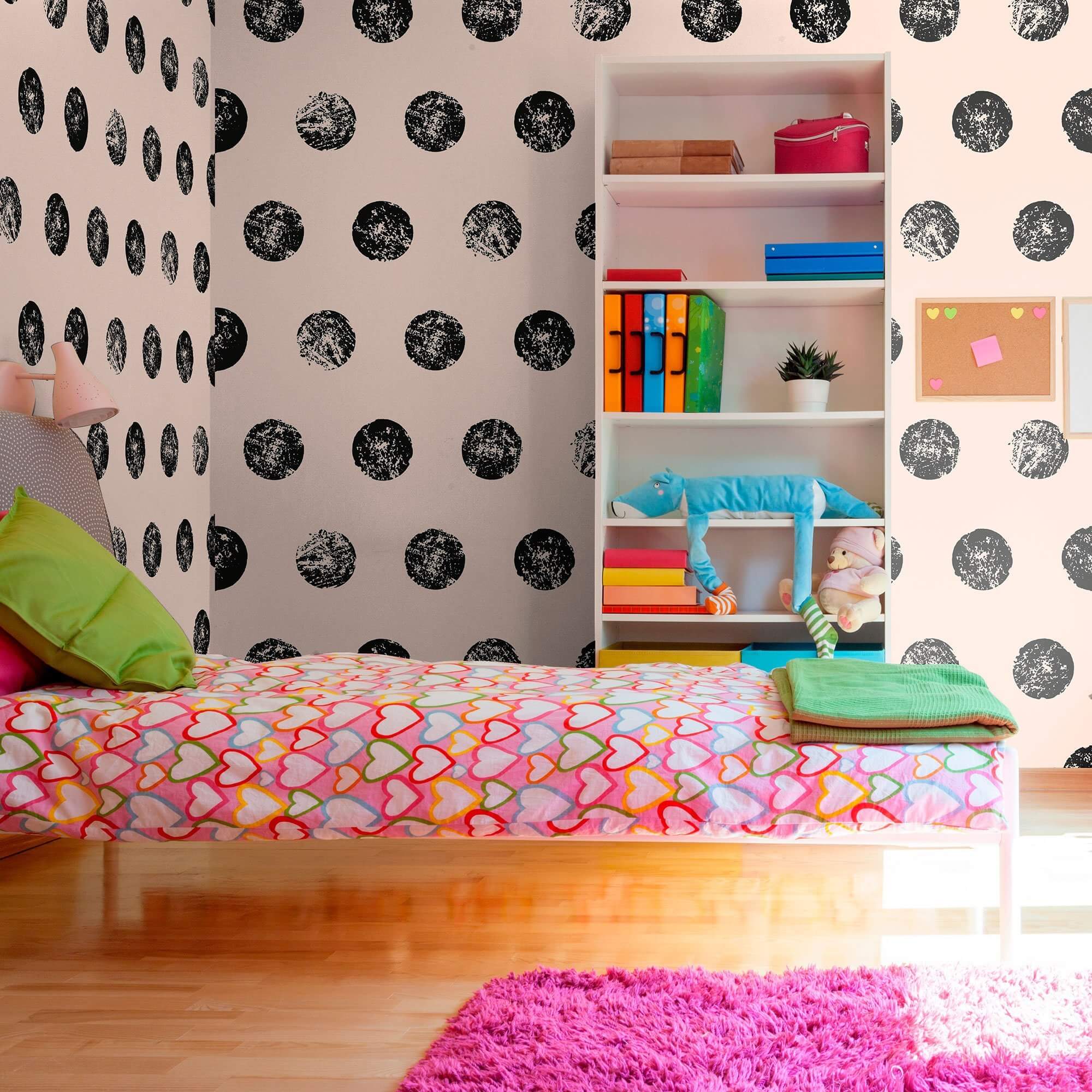 Beige Geometric Peel and Stick Removable Wallpaper for Teens - Self-Adhesive Decorative Wall Covering for Bedrooms, Dorm Rooms & Home Decor