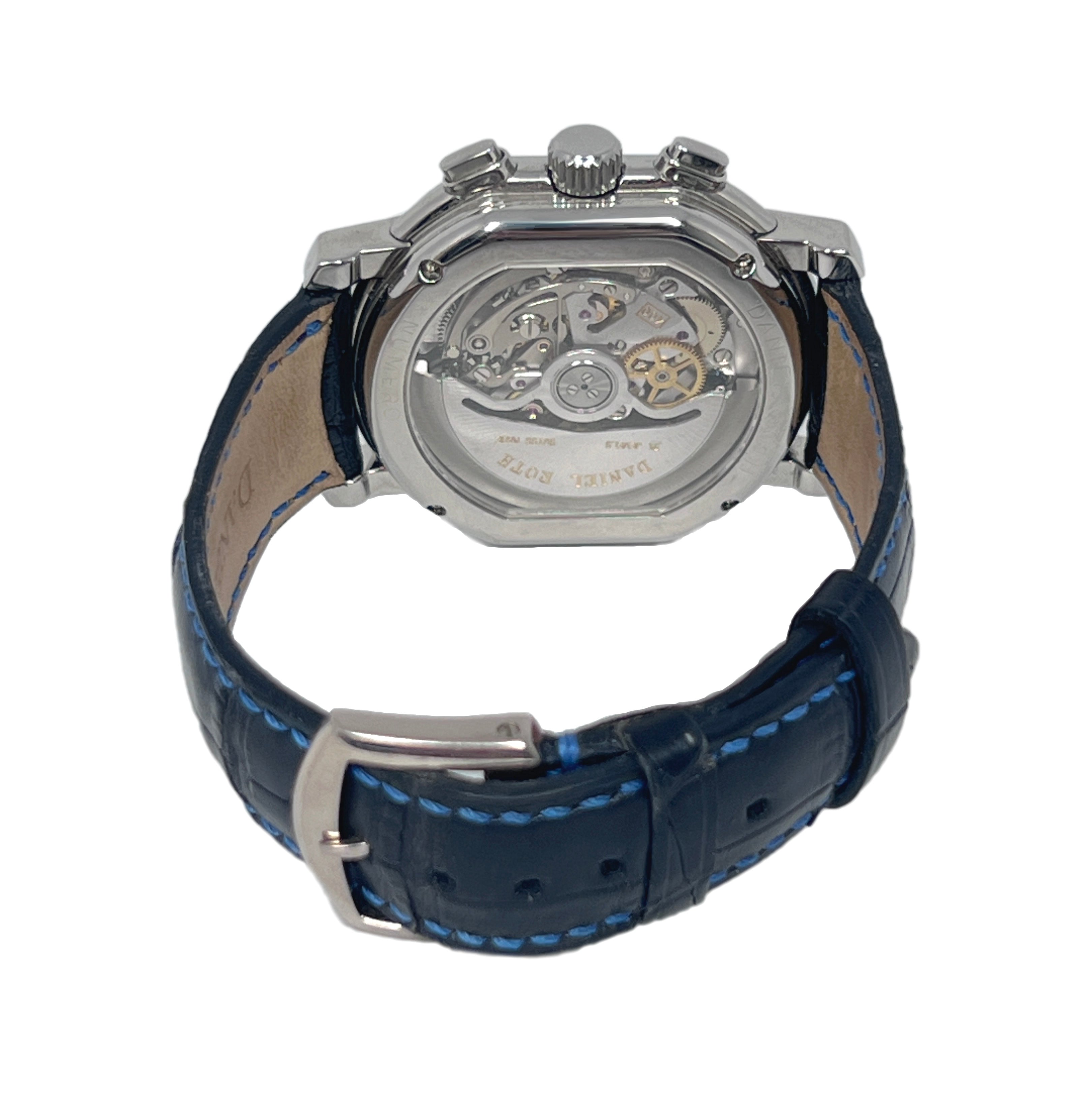 Daniel Roth Masters Chronograph Stainless Steel Men's Watch - Luxury Swiss Automatic Timepiece for Business & Formal Occasions