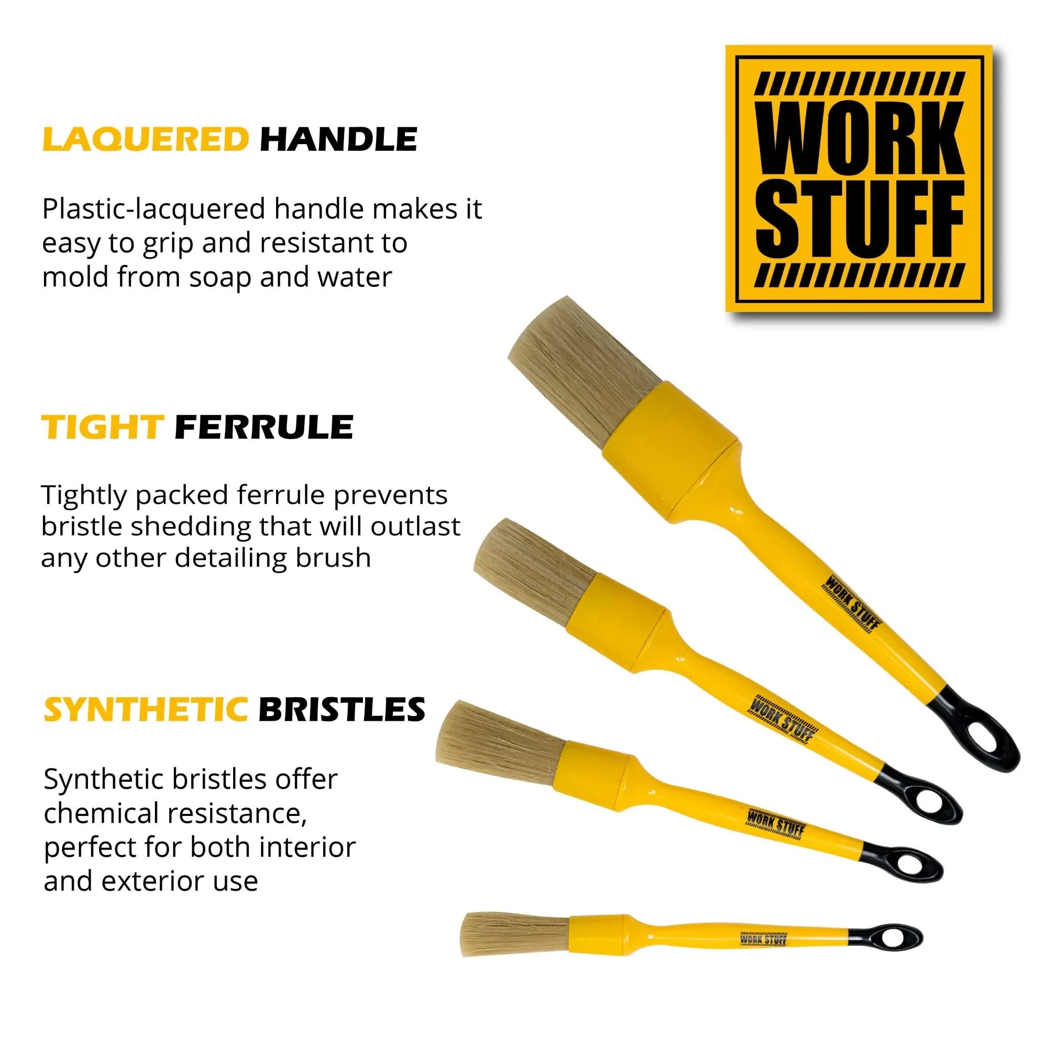 Work Detailing Brush 30mm - Car & Bike Cleaning Tool