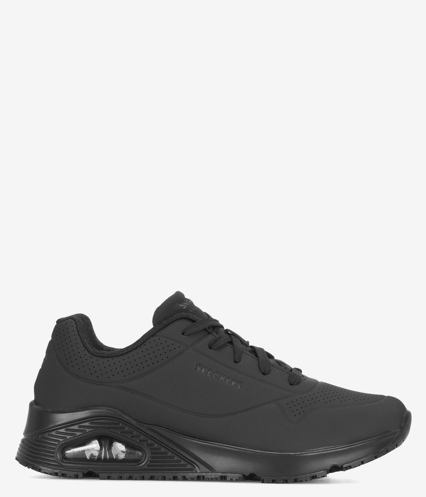 Skechers Women's Work Relaxed Fit Uno Slip Resistant Shoes - Comfortable & Durable for Nurses, Waitresses & Healthcare Professionals