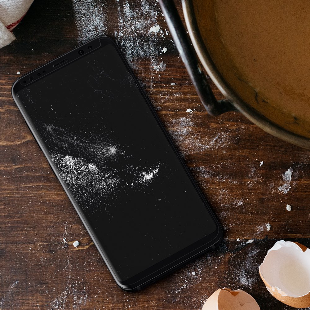 Belkin ScreenForce Tempered Glass Screen Protector for Samsung Galaxy S8+ - Edge to Edge Coverage, Anti-Scratch, Bubble-Free Installation - Perfect for Daily Protection & Gaming