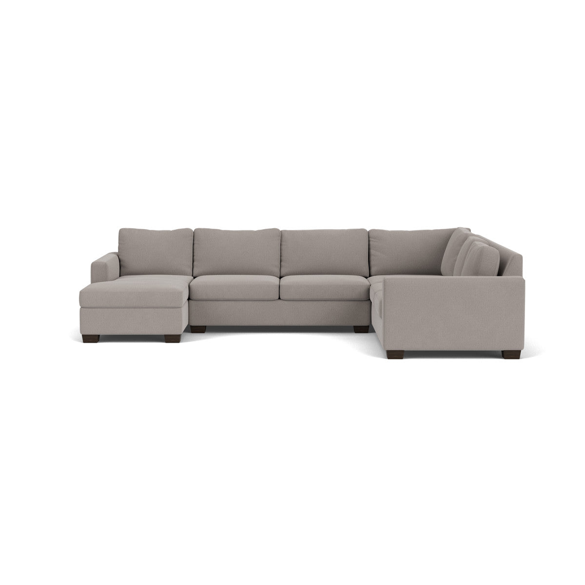 Track 141 Corner Sectional Sofa with Left Chaise - Modern L-Shaped Couch for Living Room, Family Room & Home Theater