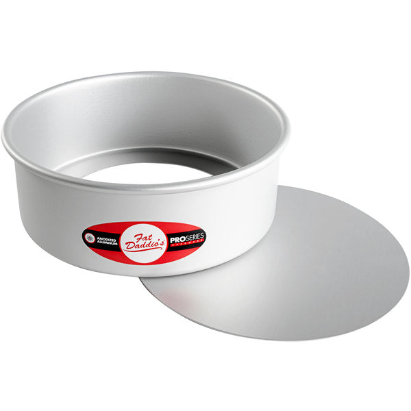 Non-Stick Round Cake Pan with Removable Bottom - 3 Inch Height for Baking, Decorating & Easy Release - Perfect for Birthday Cakes, Cheesecakes & Layer Cakes