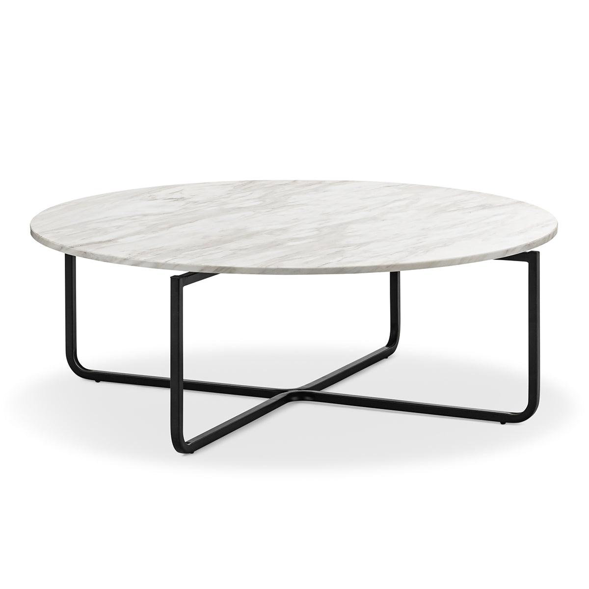 Modern Round Marble Coffee Table - 36