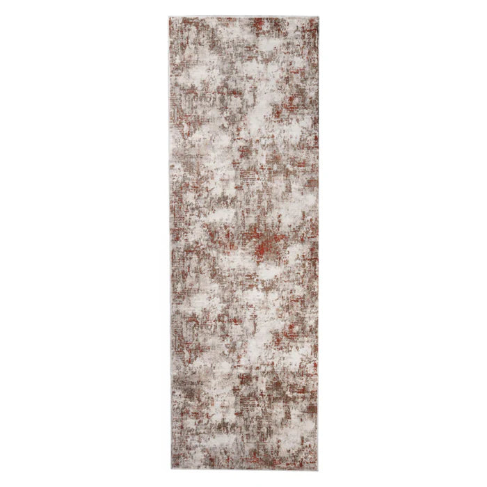 Euphemia Distressed Abstract Eclectic Modern Indoor Area Rug or Runner - Soft Bohemian Style Carpet for Living Room, Bedroom, Office Decor