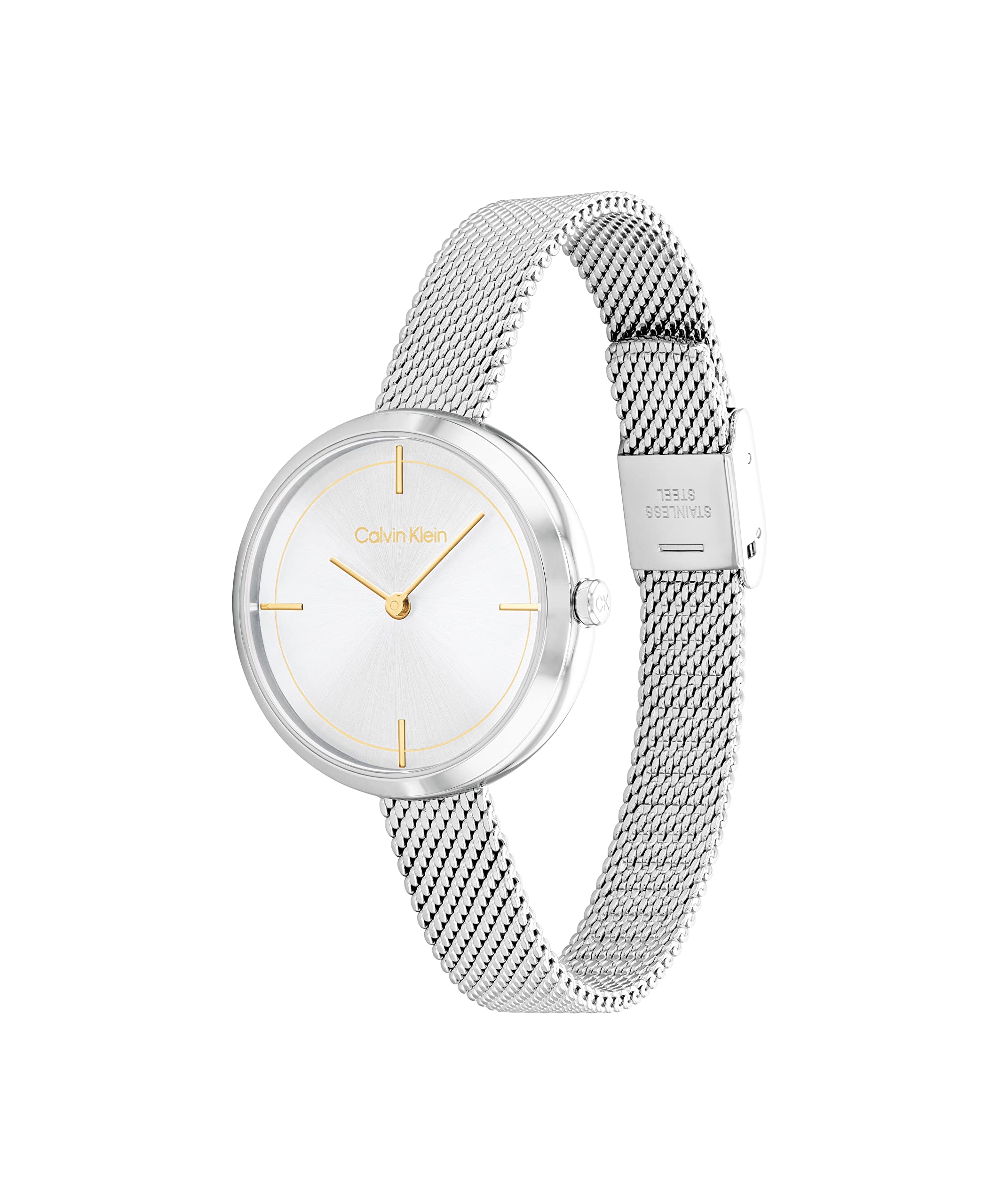 Calvin Klein Women's Timeless Beauty Watch Collection - Elegant Stainless Steel Dress Watch for Everyday Wear & Special Occasions