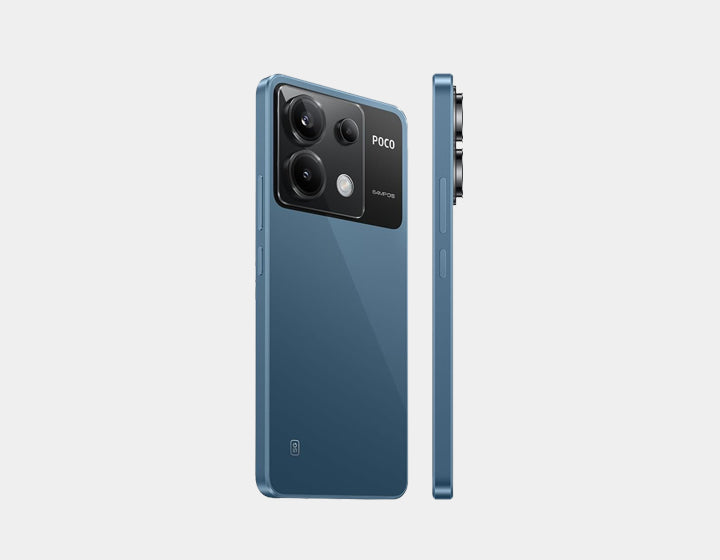 Xiaomi Poco X6 5G Smartphone - 256GB ROM 8GB RAM - Dual SIM GSM Unlocked - Blue | Perfect for Gaming, Streaming & Work on the Go