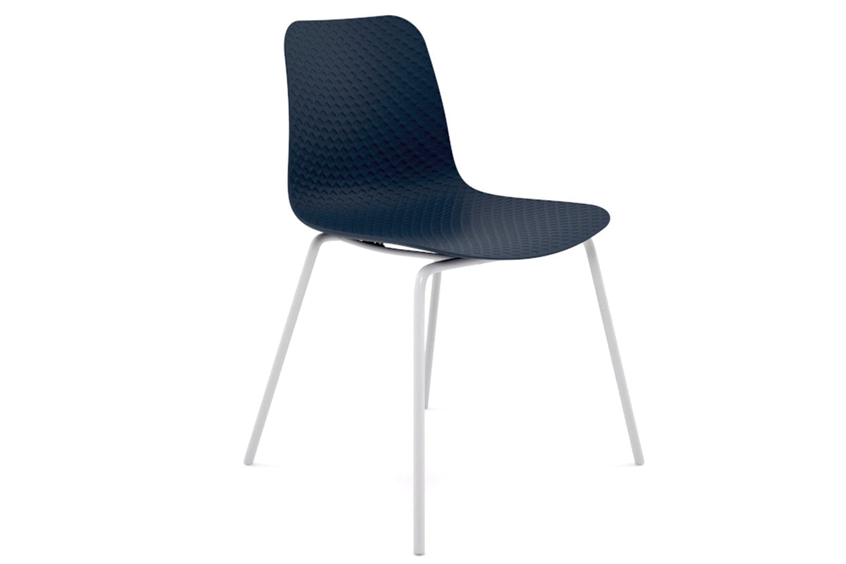 Dune Cafe Chair with 4-Leg Base - Stylish and Durable Bistro Chair for Restaurants, Cafes, and Home Decor
