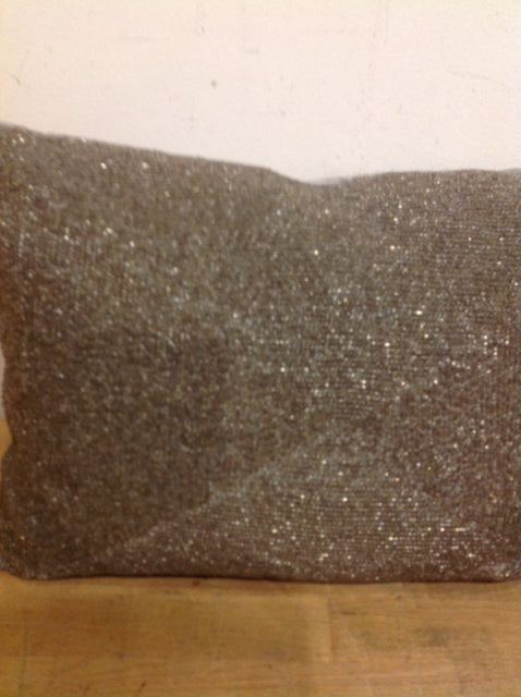Silver Beaded Pillow - Cooling & Supportive for Neck Pain Relief - Perfect for Home, Office & Travel Use