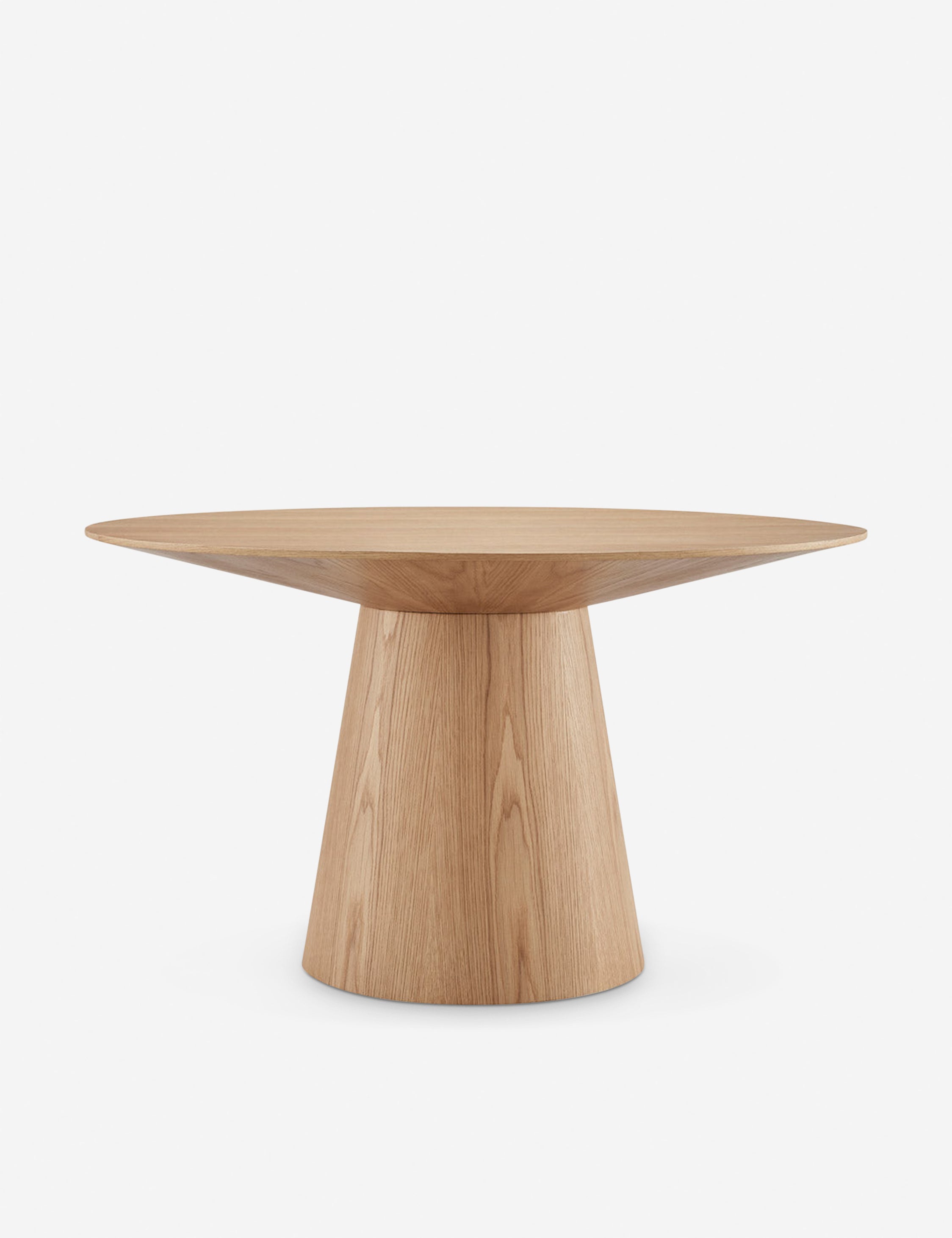 Round Dining Table - 42 Inch Modern Wooden Kitchen Table for Small Spaces | Perfect for Breakfast Nook, Apartment, and Cozy Family Meals