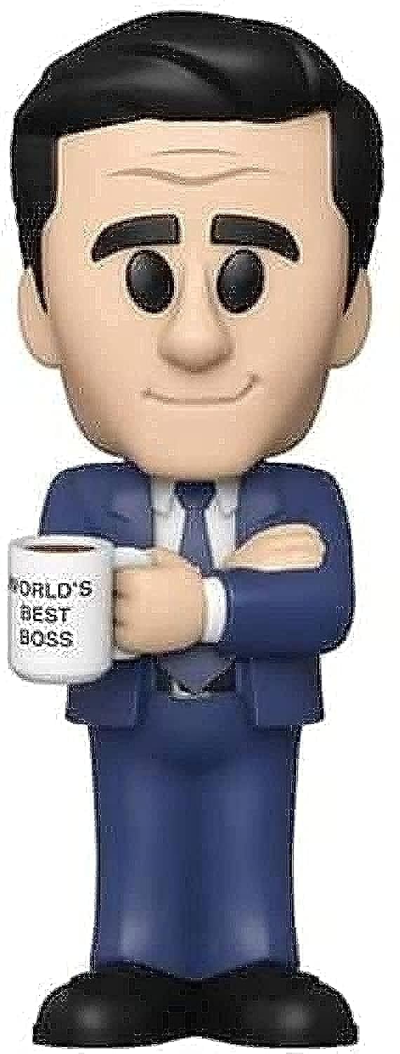 Funko Soda Vinyl Figure - The Office Michael Scott Best Boss Collectible (Styles May Vary) - Perfect for Office Decor, Pop Culture Gifts & TV Show Merchandise Collections