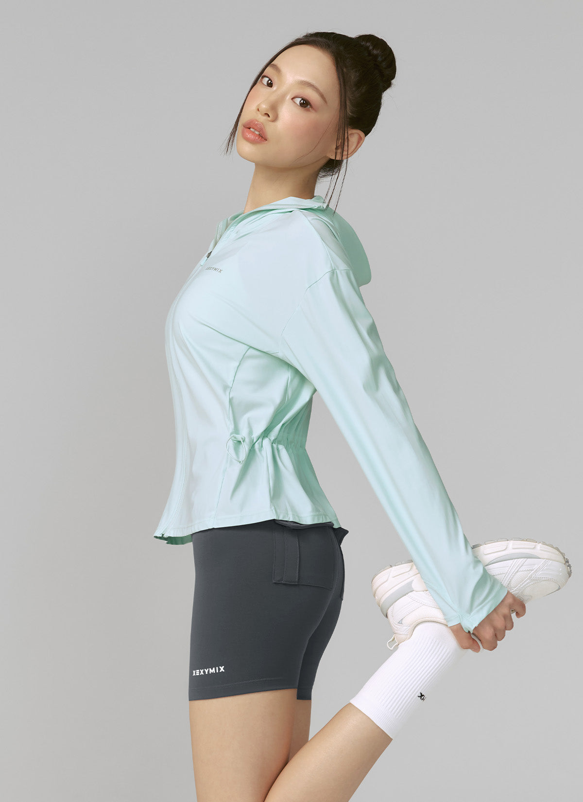 Lightweight Cooling String Hoodie Jacket for Men & Women - Breathable Summer Outdoor Wear for Running, Yoga, and Casual Street Style