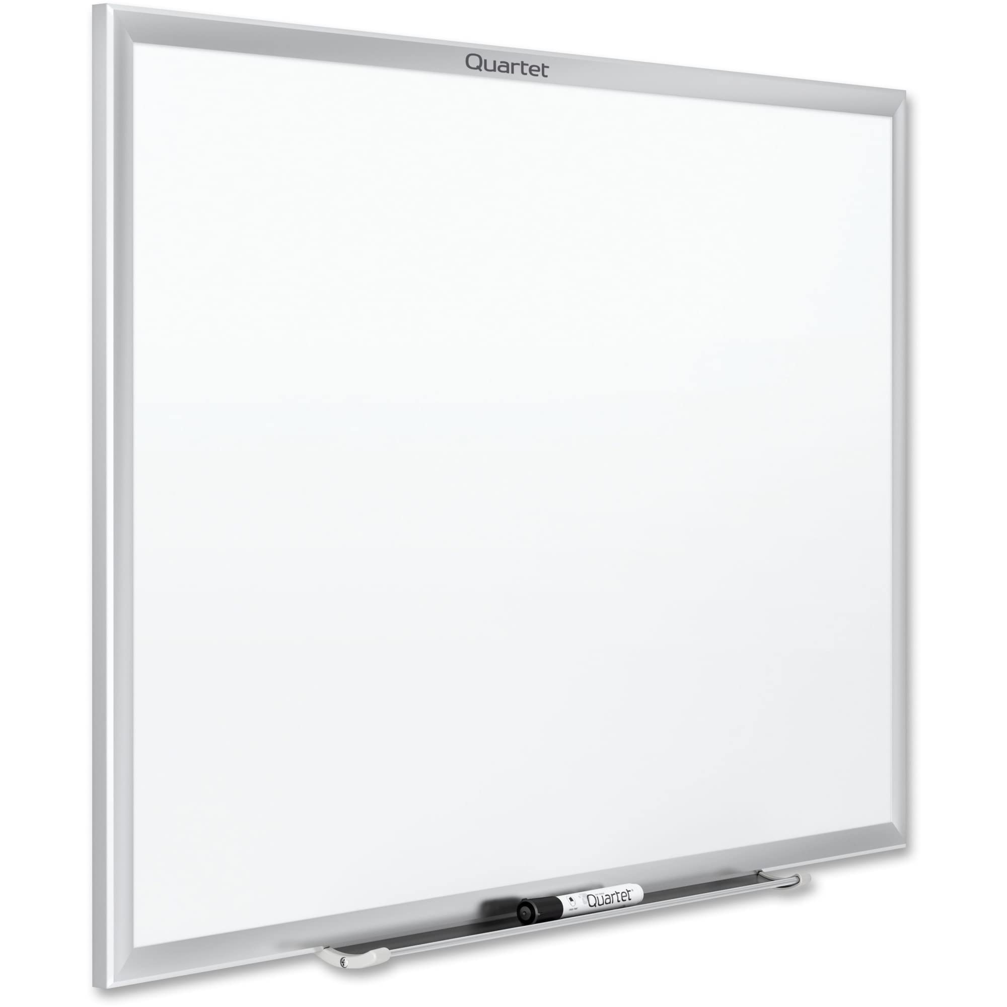 Quartet 5' x 3' Non-Magnetic Dry Erase Whiteboard with Silver Aluminum Frame - Perfect for Office Meetings, Classroom Teaching & Home Office Organization (Model S535)