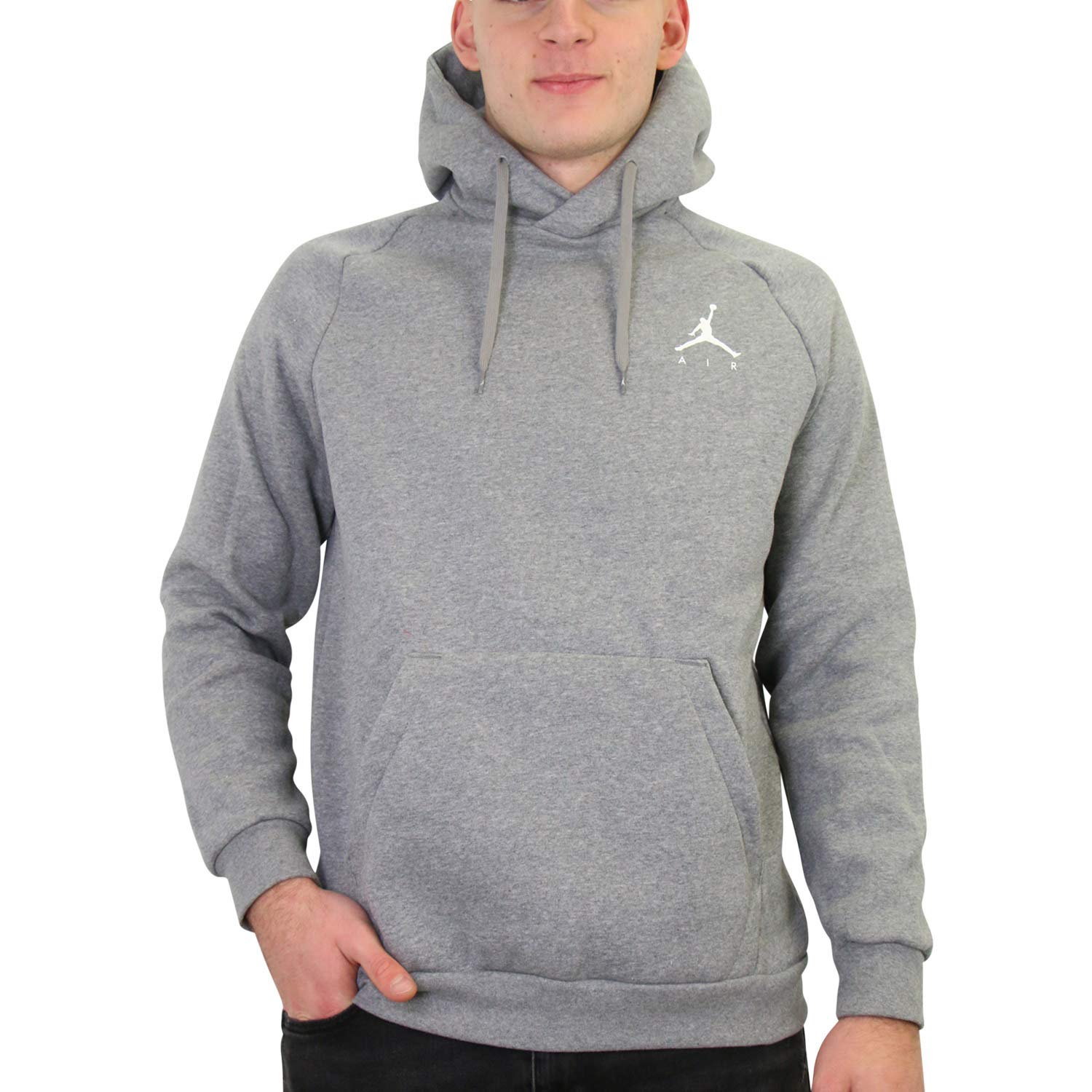 Nike Men's Jordan Air Fleece Pullover Hoodie - Lightweight Warm Winter Sweatshirt for Running, Gym & Casual Wear