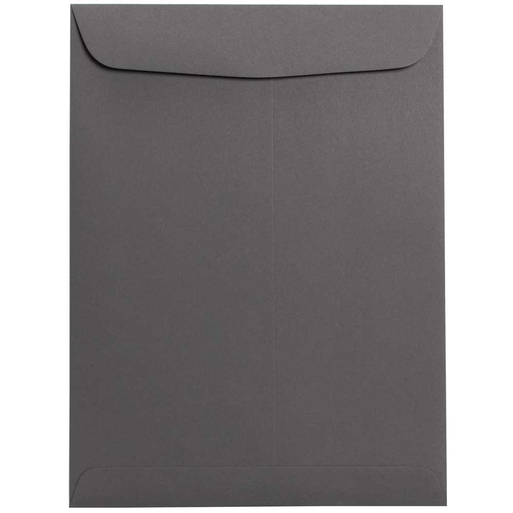 JAM PAPER 9 x 12 Open End Catalog Premium Envelopes - Dark Grey - Bulk 250/Box - Perfect for Business Mailings, Office Documents & Direct Marketing Campaigns