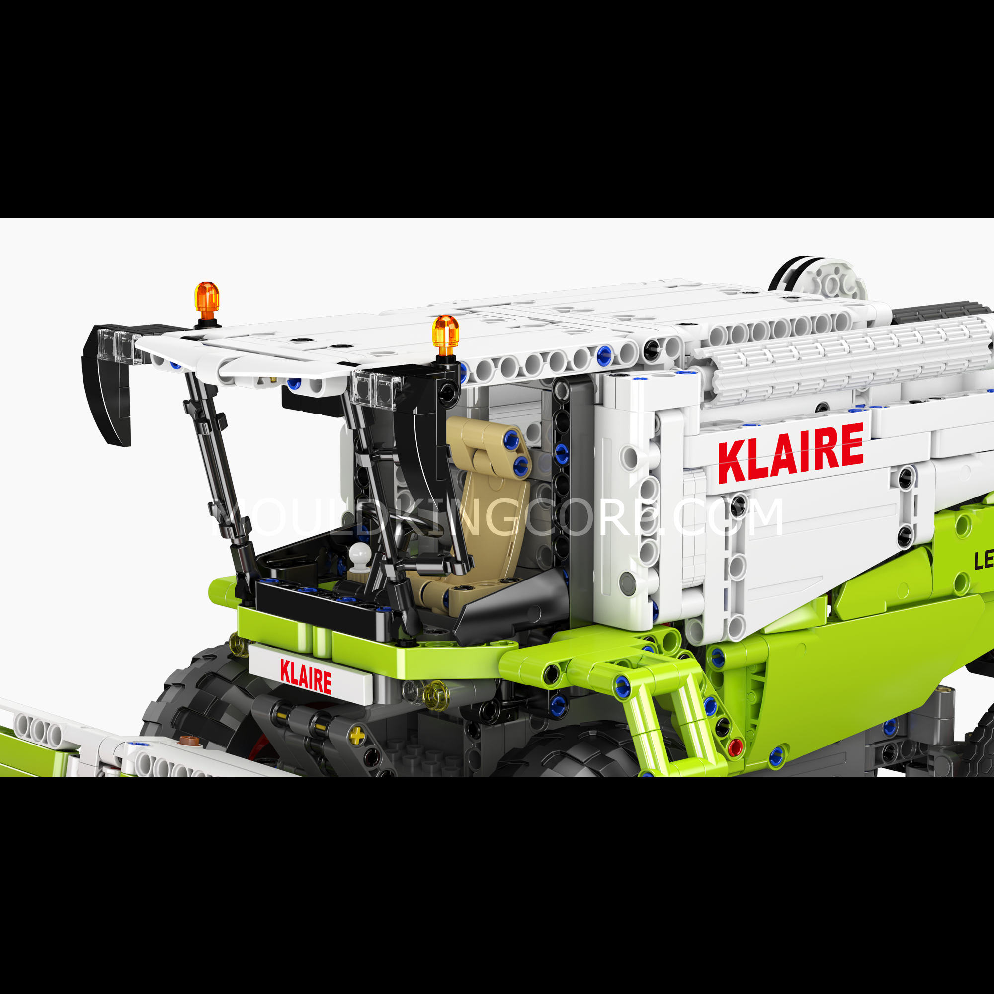 Mould King 17014S KLAIRE LEXOR Harvester Building Set - 1,347 Pieces STEM Toy for Kids & Adults | Creative Construction Model for Farm Play, Collector Display & Educational Gift