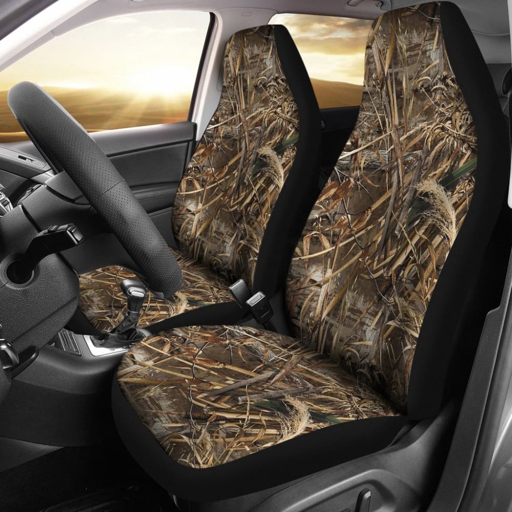 Premium Hunting Camouflage Car Seat Covers - Universal Fit for Trucks & SUVs - Durable Neoprene Material - Perfect for Outdoor Adventures & Hunting Trips