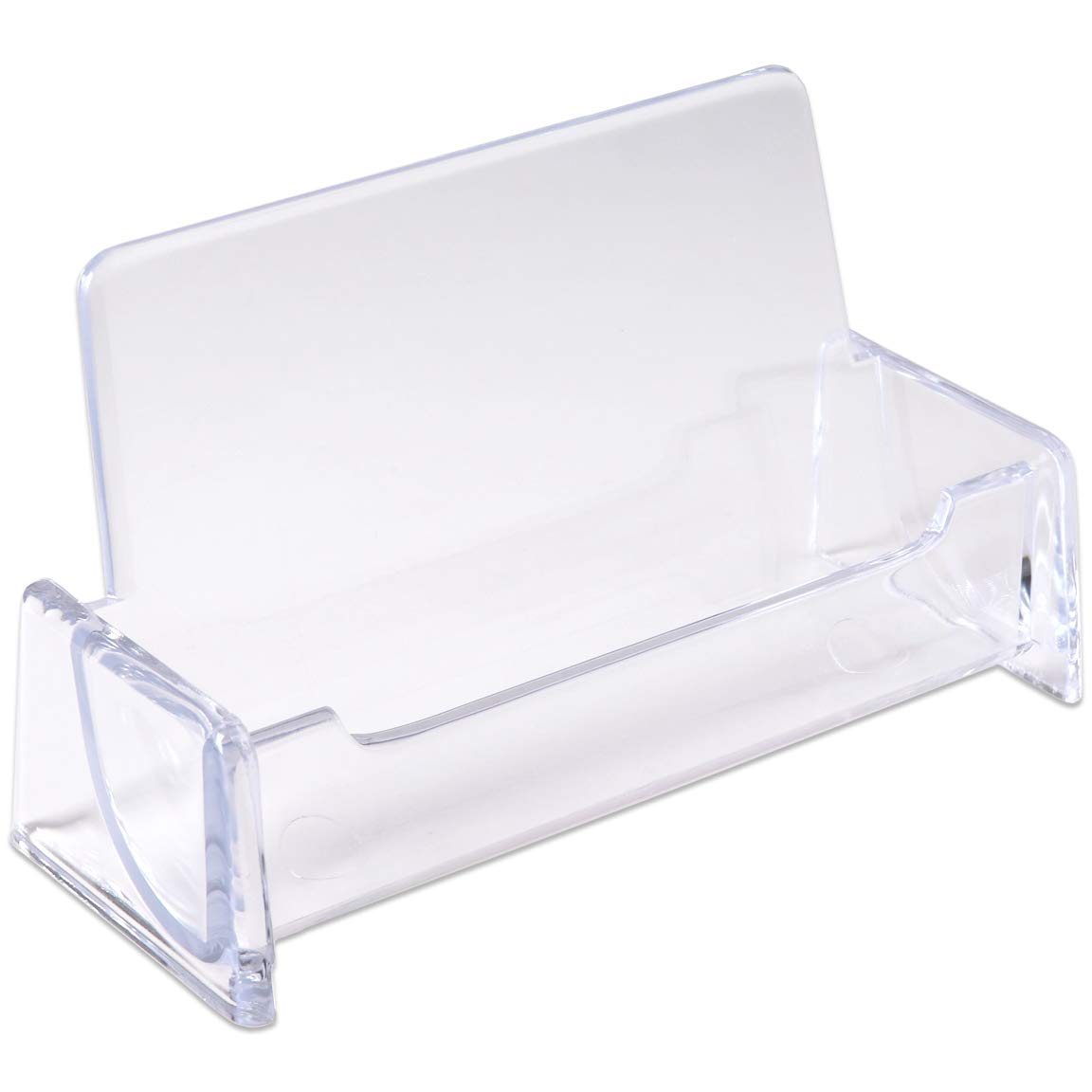 Beauticom Clear Acrylic Business Card Holder Display - 240 Pieces for Desktop & Countertop Organization - Perfect for Offices, Retail Stores, and Trade Shows