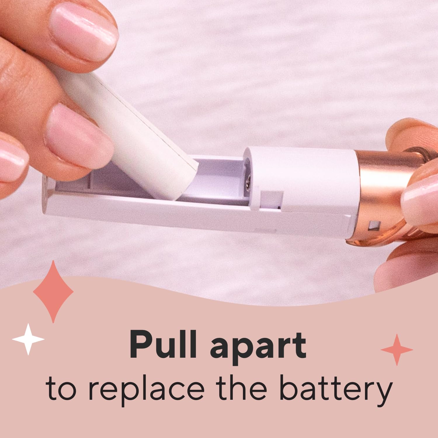 Finishing Touch Flawless Brows Eyebrow Hair Remover - Painless Electric Razor for Women & Girls - Precise Brow Shaping Tool for Salon-Quality Results at Home - Perfect for Daily Grooming & Travel