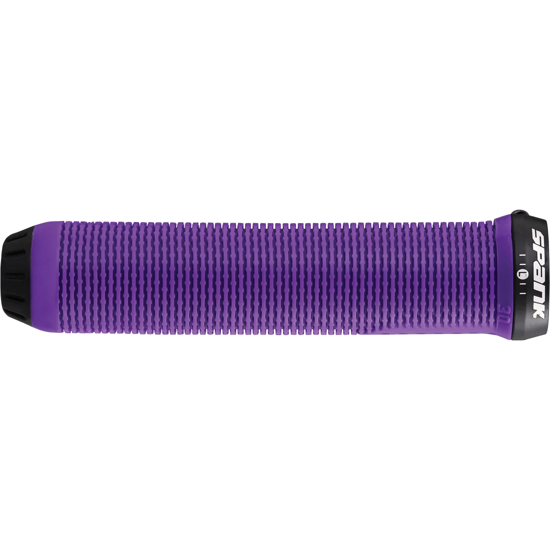 Spank Spike Grip 30 - Premium Bike Handlebar Grips for Mountain & Road Bikes - Non-Slip Comfortable Cycling Accessories for Men Women - Perfect for Trail Riding, Commuting & Urban Cycling