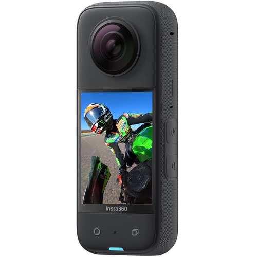 Insta360 X3 360-Degree Waterproof Action Camera - 5.7K HD, FlowState Stabilization, AI Editing - Perfect for Vlogging, Travel, Sports & Adventure Filming