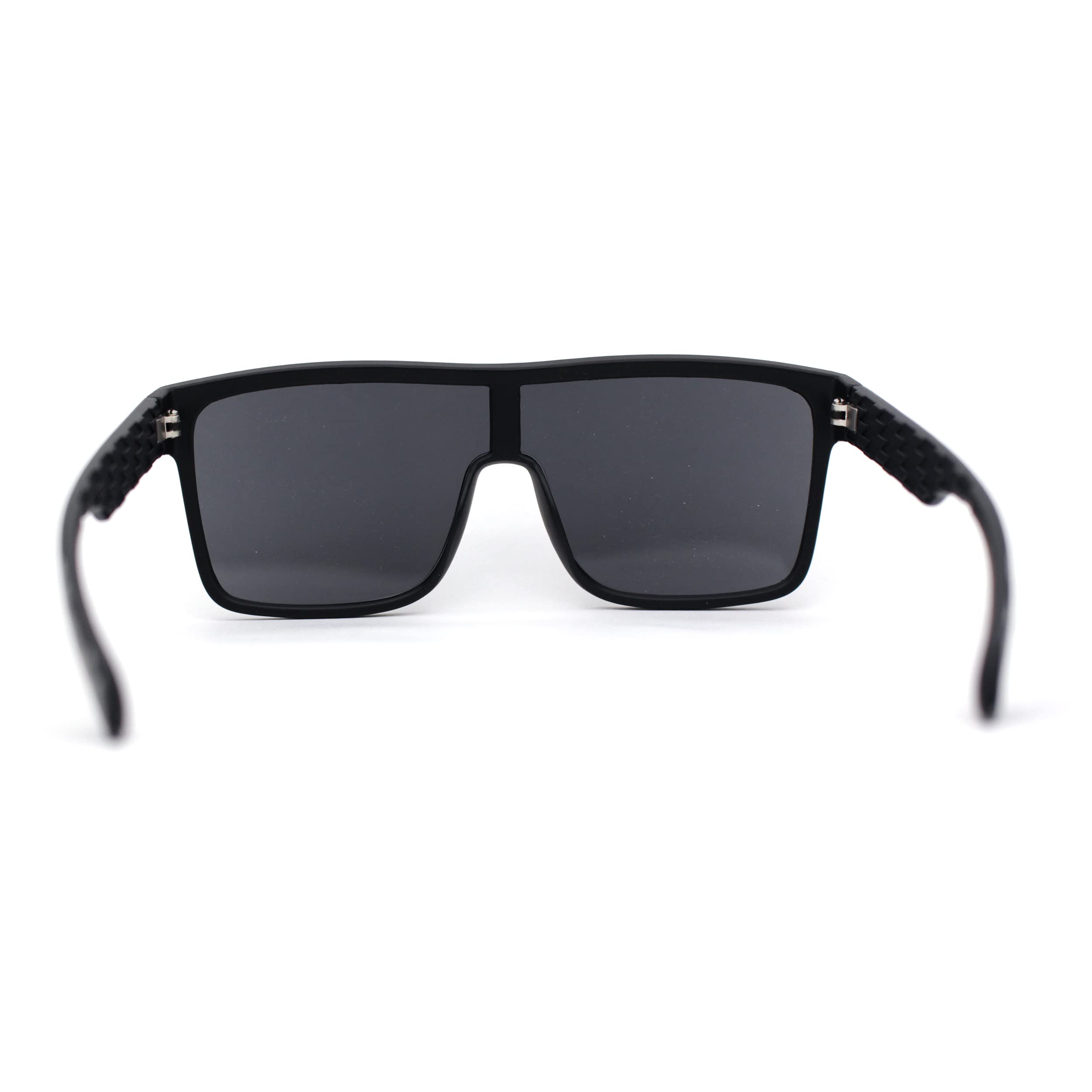 Trendy Oversized Horn Rim Sunglasses with Grey Pot Leaf Print - Perfect for Music Festivals, Beach Days & Street Style