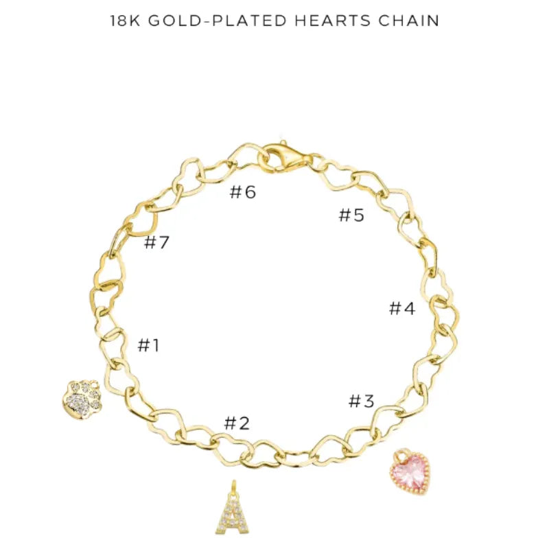 Stylish Charm Bracelet with Assorted Charms - Perfect Gift for Women & Girls | Fashion Jewelry for Everyday Wear & Special Occasions