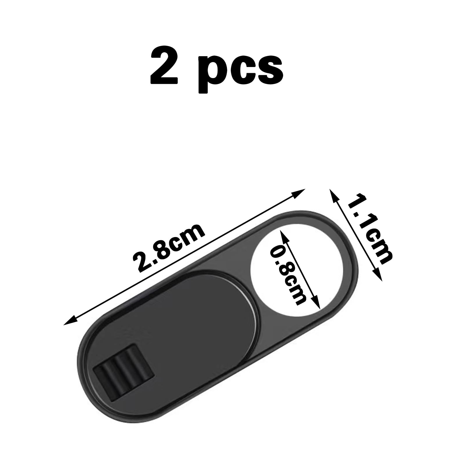 LABUYI 2 Pack Webcam Cover Sliders for Laptop, Computer, Smartphone & Tablet - Privacy Protection Camera Cover for MacBook, iPad, iPhone - Perfect for Home Office, Online Meetings & Security Protection