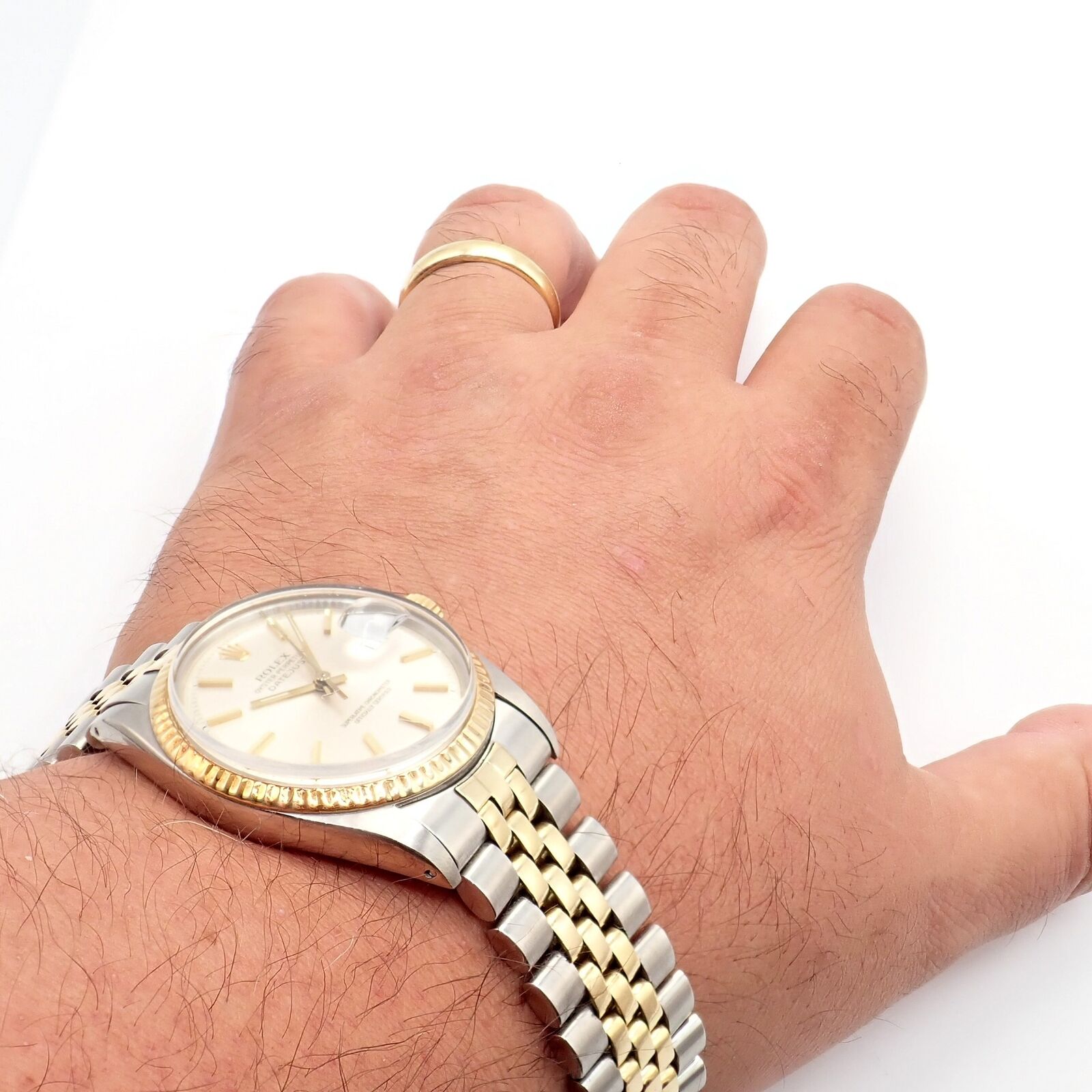 Rolex Oyster Perpetual Datejust 36mm Men's Watch - Stainless Steel & 18K Gold Jubilee Bracelet - Luxury Dress Watch for Business & Formal Occasions