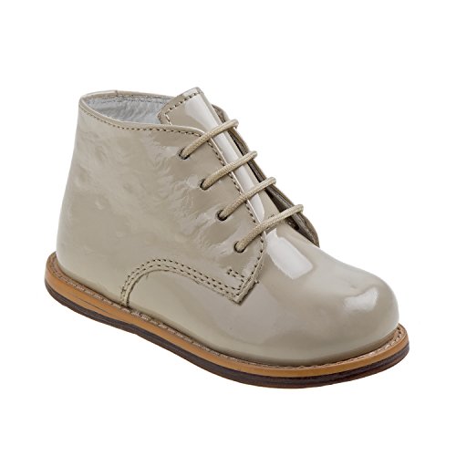 Beige Patent Ostrich