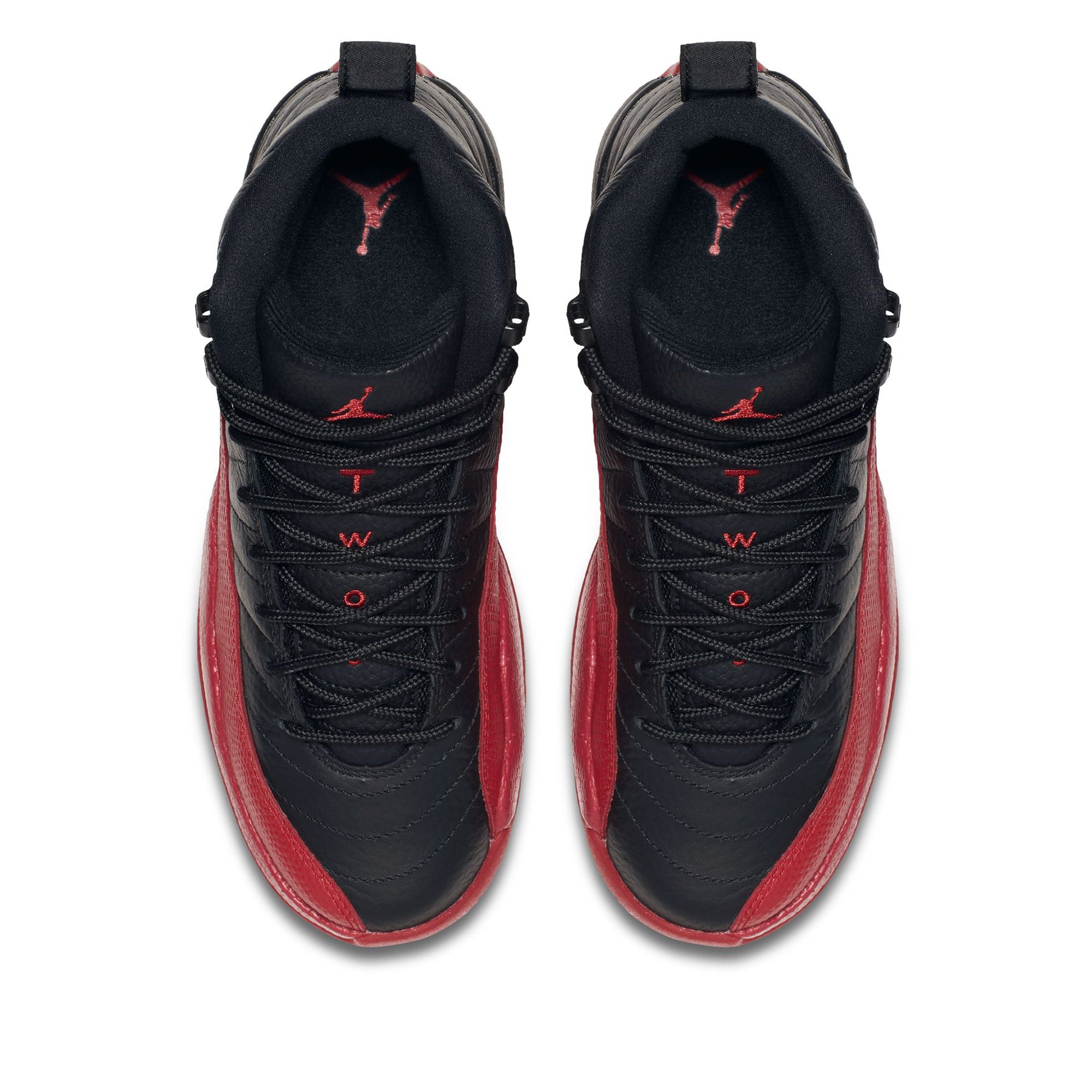 Air Jordan 12 Retro 'Flu Game' GS Basketball Shoes - Black/Varsity Red - Kids' Size - Perfect for Basketball Games & Sneaker Collectors