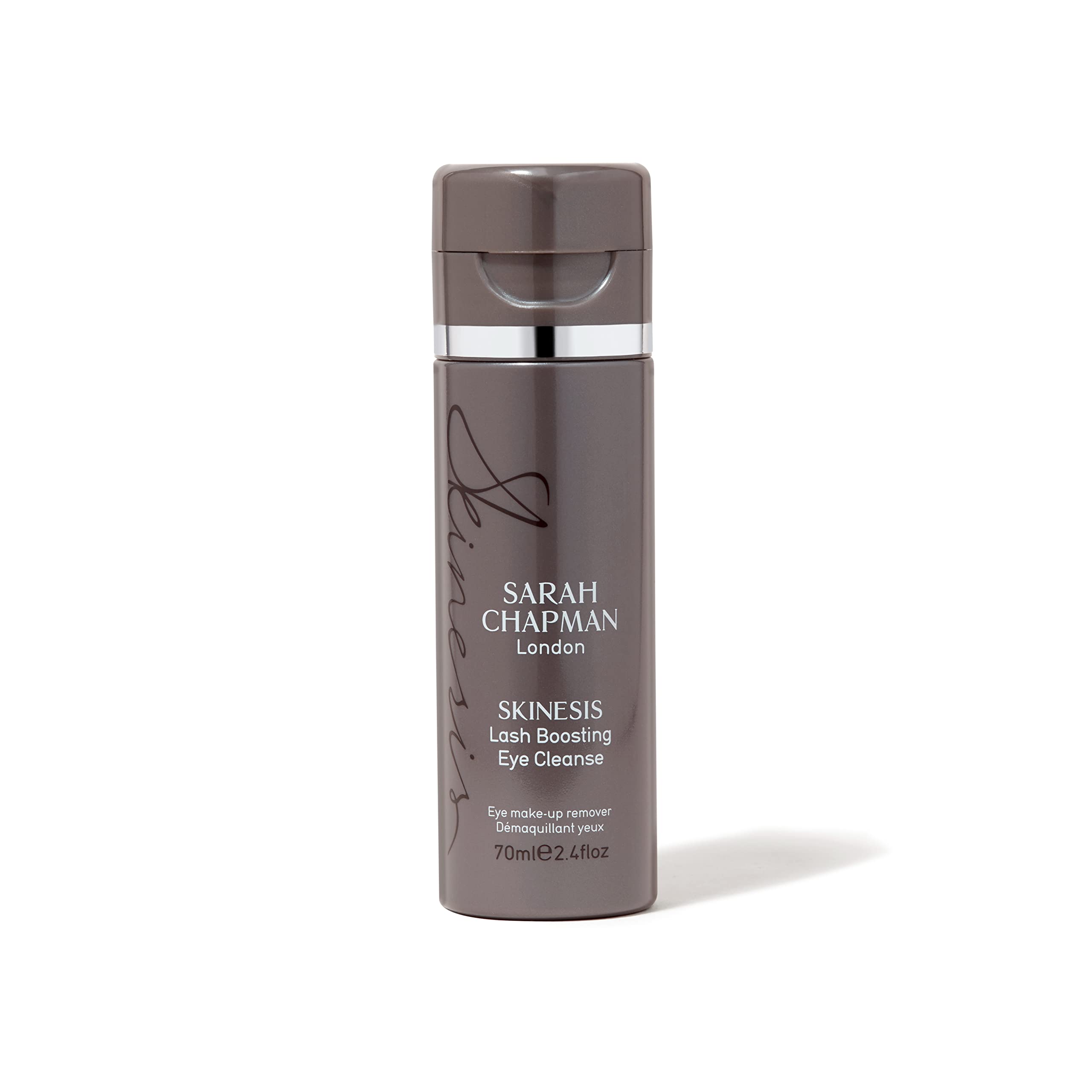 Sarah Chapman Skinesis Lash Boosting Eye Cleanse - Triple Action Eye Makeup Remover for Sensitive Eyes (70ml) | Gentle Eyelash Care & Makeup Removal for Daily Use & Travel
