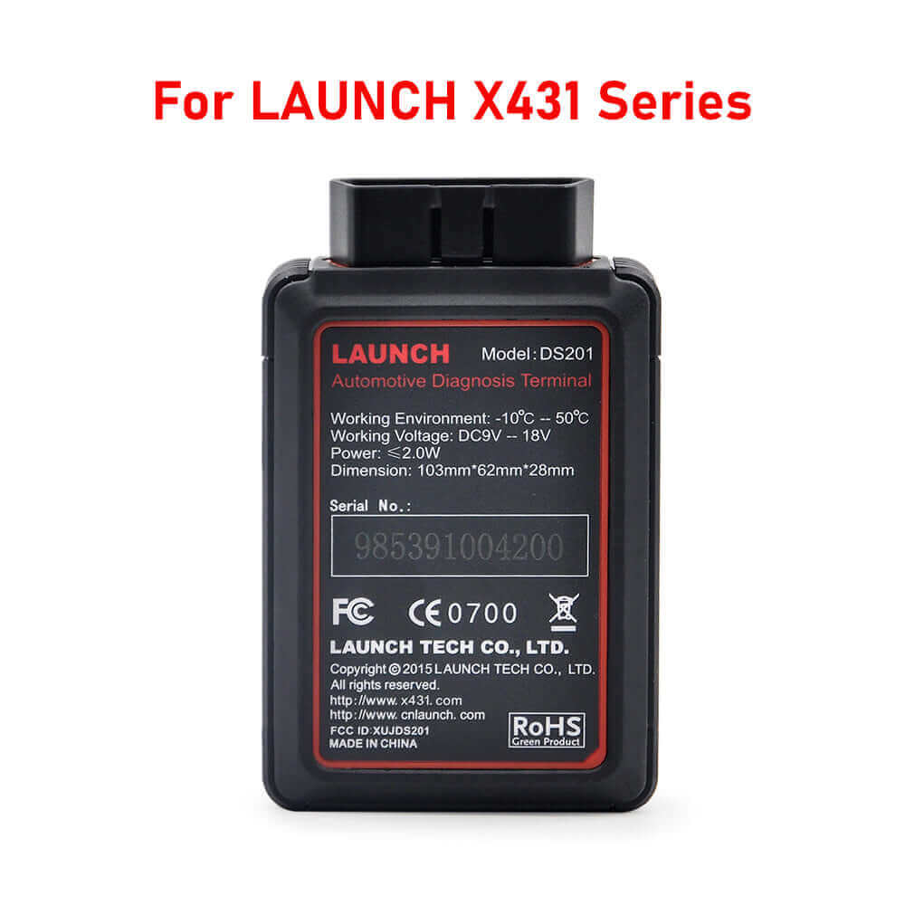 LAUNCH® Bluetooth OBD2 Scanner Adapter for LAUNCH X431 - Wireless Diagnostic Tool for Car Repair & Engine Scanning | Compatible with Android & iOS Devices | Perfect for Mechanics & DIY Auto Enthusiasts