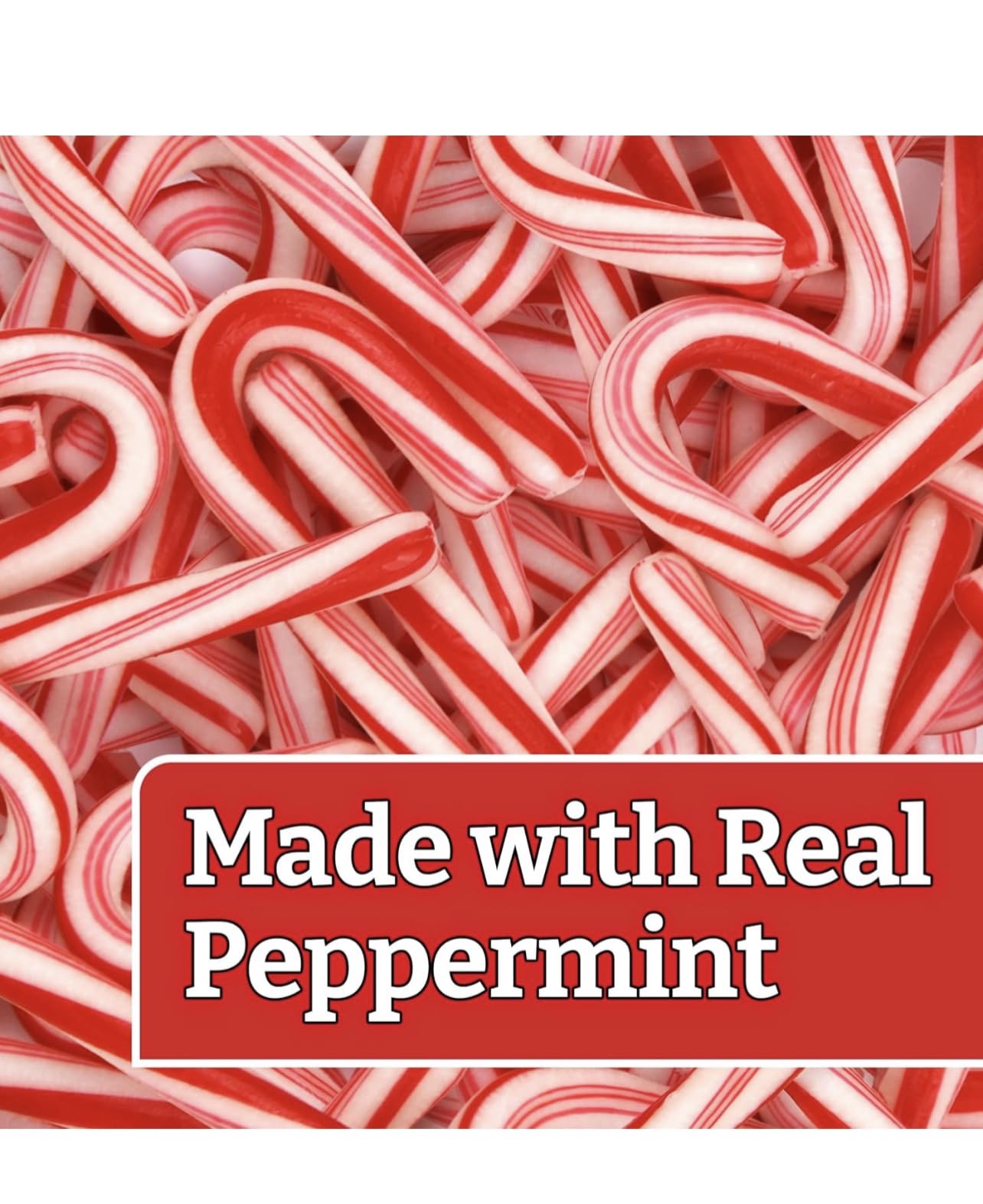 Mini Candy Canes (250 Count) - Red & White Christmas Candy with Real Peppermint | Holiday Treats for Stockings, Parties, Gifts & Decorations | Perfect for Christmas, Thanksgiving, Santa Parades & Winter Celebrations | Includes Free Creative Idea Booklet