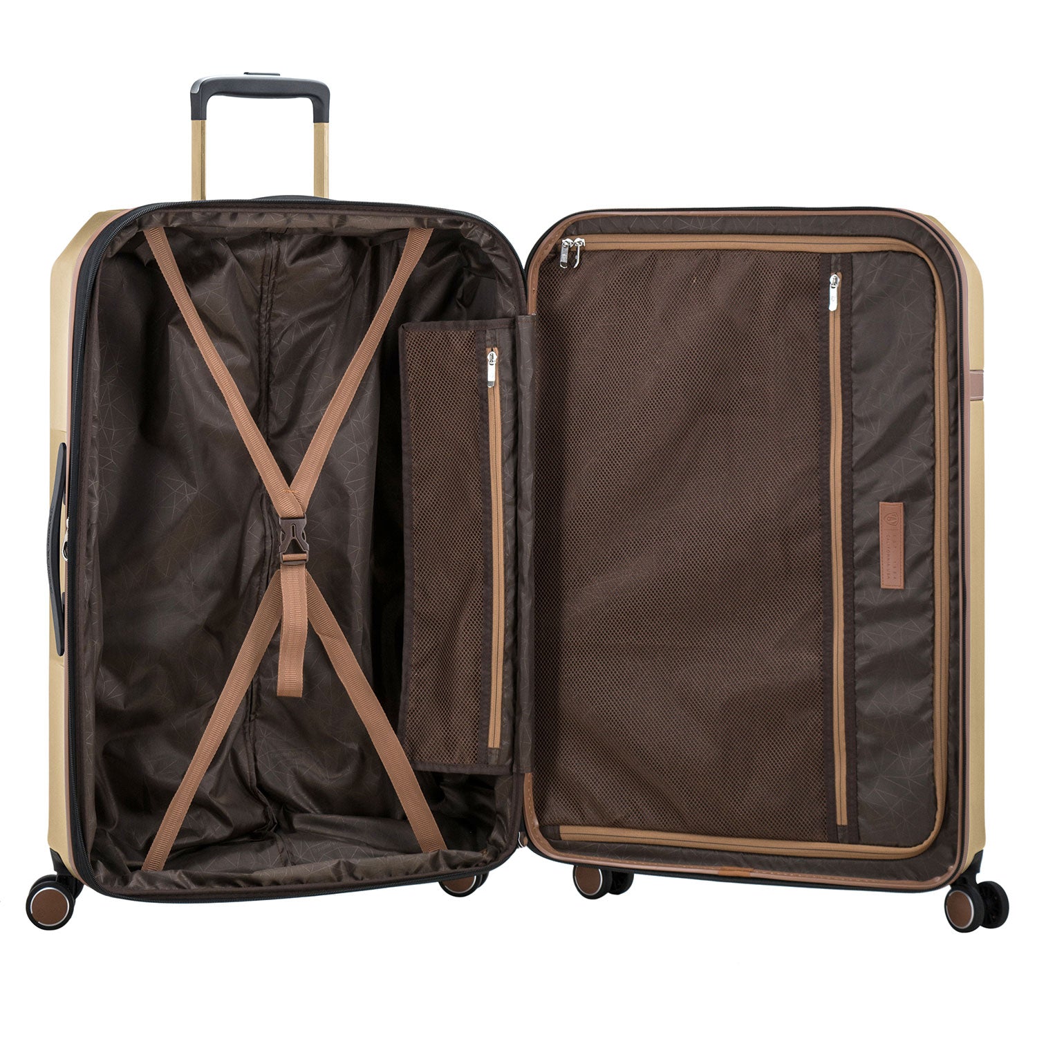 Candlewood Large Checked Suitcase - Lightweight Expandable Luggage with Spinner Wheels for Travel, Business Trips & Vacations