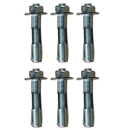HE386 Concrete Expansion Anchors - Heavy Duty Masonry Anchors for Secure Fastening | Perfect for Wall Mounting, Shelving & Construction Projects