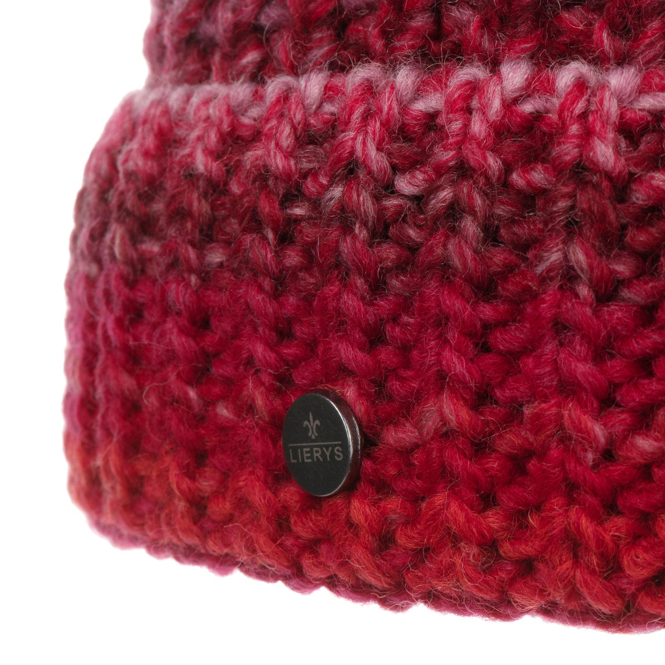Lierys Finja Bobble Hat - Warm Winter Knit Beanie for Women & Men - Cozy Cable Knit Pom Pom Hat for Cold Weather - Perfect for Skiing, Snowboarding & Outdoor Activities