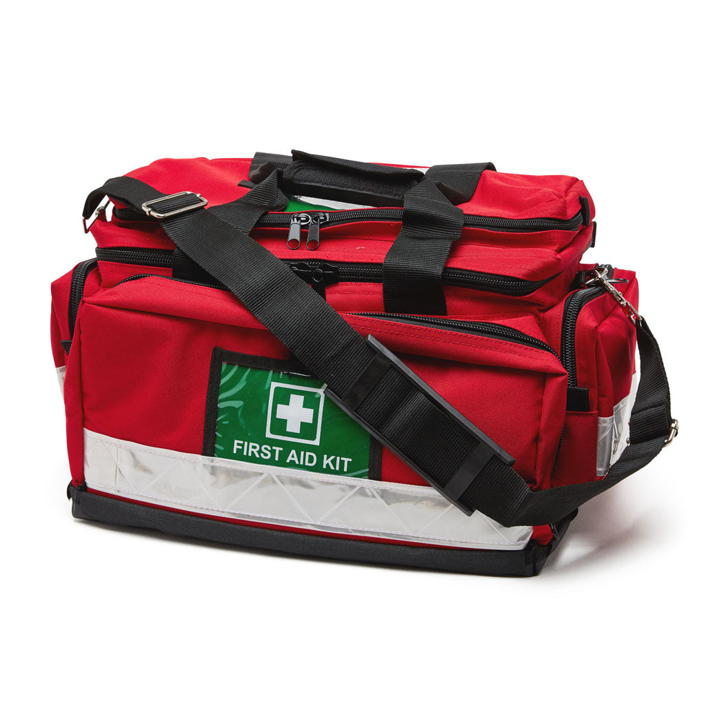 Large School Outing First Aid Kit - 204-Piece Emergency Medical Supplies for Field Trips, Camping & Outdoor Activities