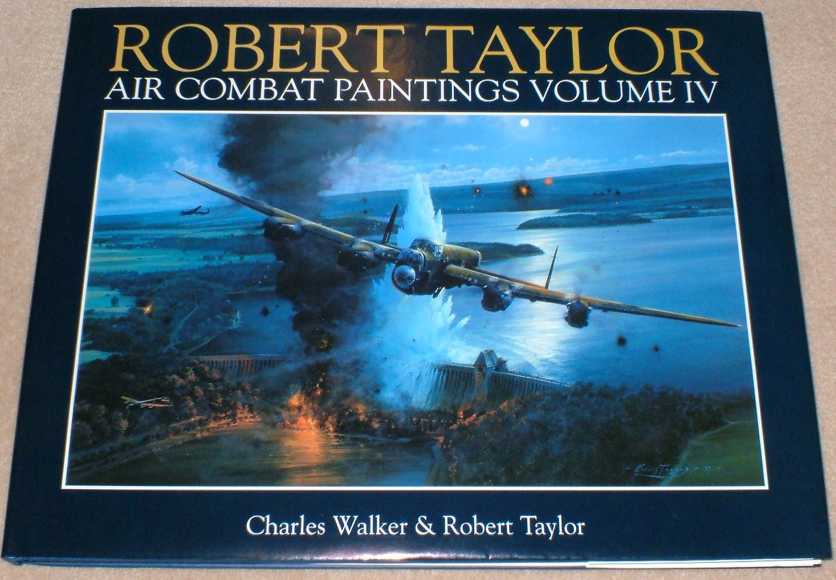 Robert Taylor Air Combat Paintings Vol 4 - WWII Aviation Art Book | Historical Military Aircraft Artwork | Perfect for Aviation Enthusiasts & History Collectors