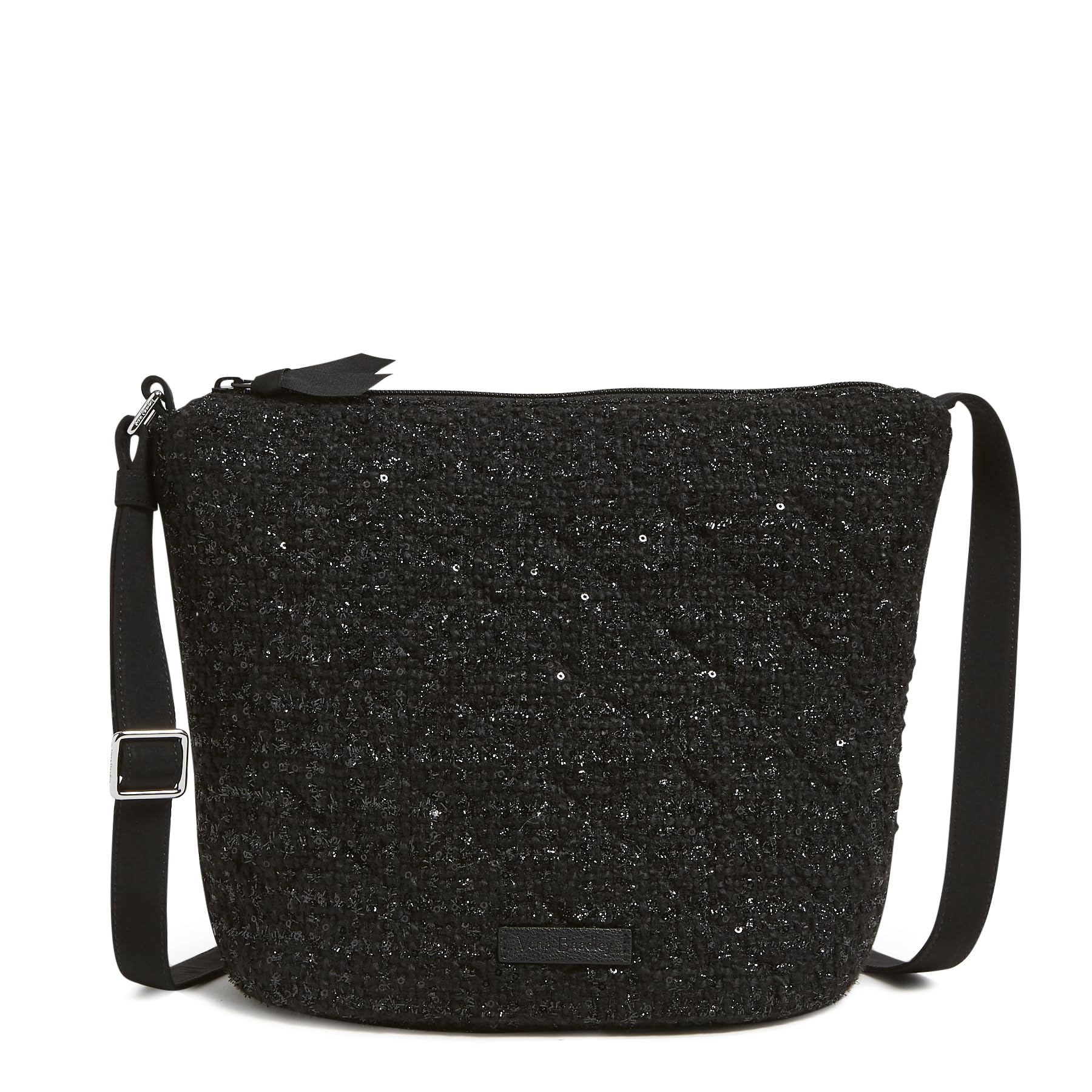Vera Bradley Women's Cotton Bucket Crossbody Purse - Lightweight & Stylish Shoulder Bag for Everyday Use, Travel, Shopping & Work