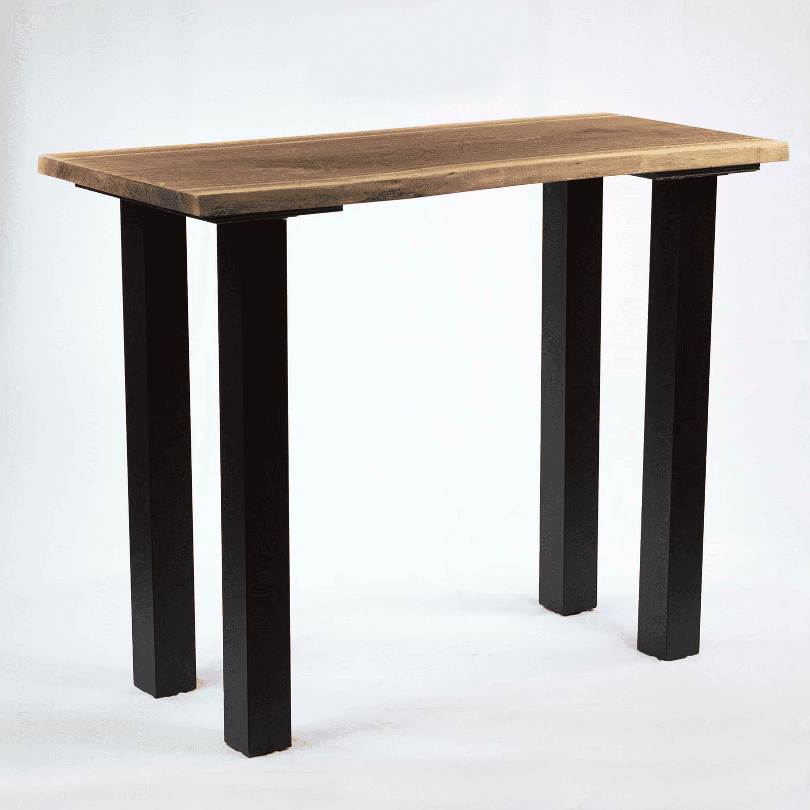 SS1080 Black Powder Coated Bar Height Table Legs - Set of 4 (101cm/40in) - Perfect for Kitchen Islands, Breakfast Bars & Pub-Style Dining Tables