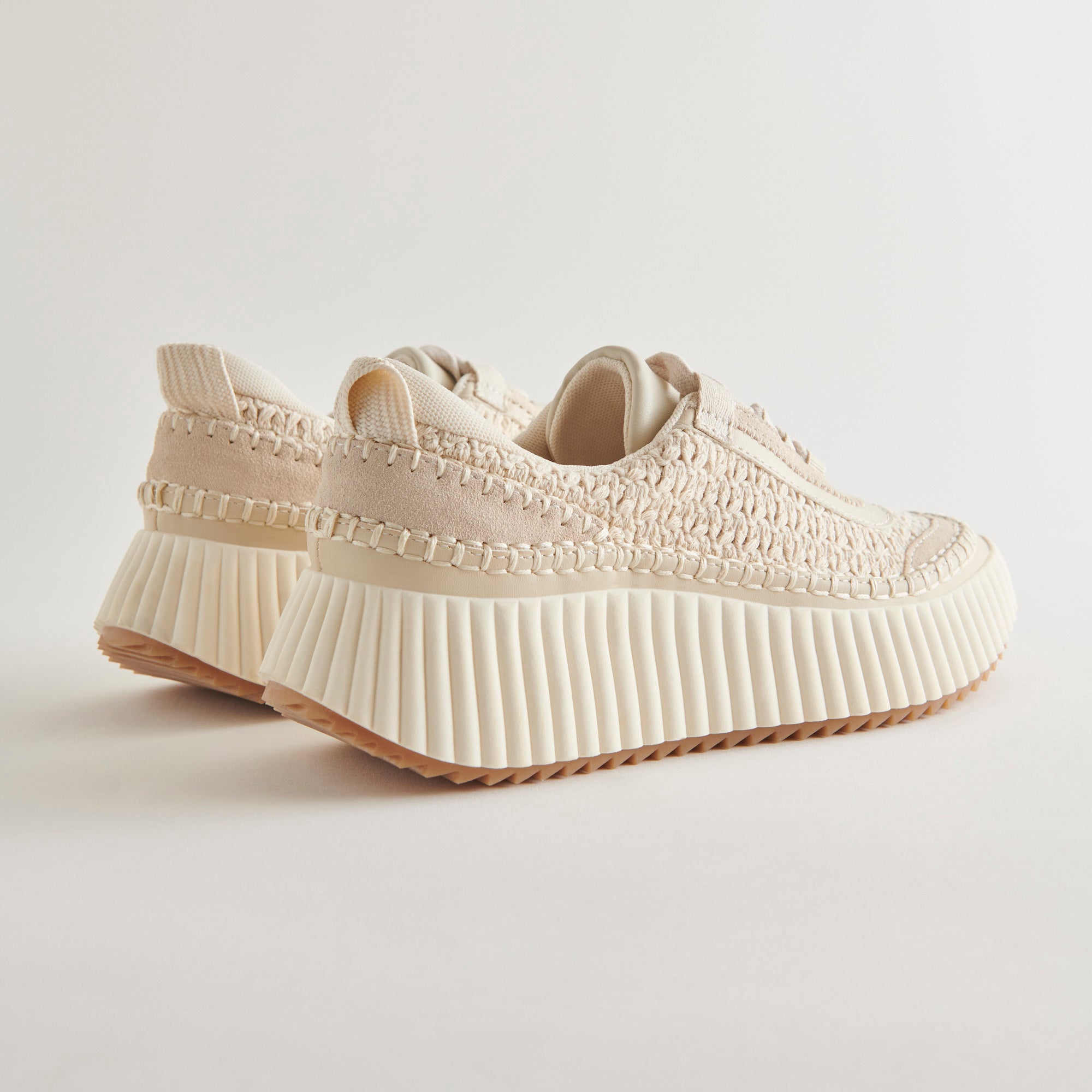 DOLEN SNEAKERS SANDSTONE KNIT - Lightweight Breathable Walking Shoes for Men & Women | Comfortable Casual Sneakers for Running, Gym, Travel & Everyday Wear