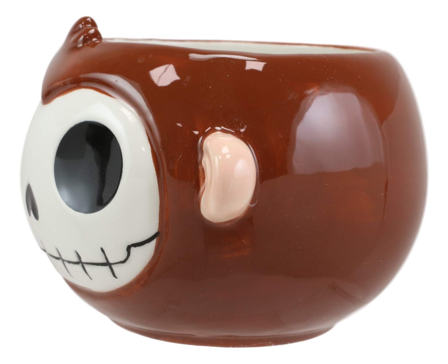 Ebros Gift Furrybones Adorable 14oz Ceramic Drinking Mug - Collectible Skeleton Monster Figurine with Furry Bones Design - Perfect for Coffee, Tea & Beverages - Unique Gift for Halloween & Anime Fans (Munky The Monkey Style)