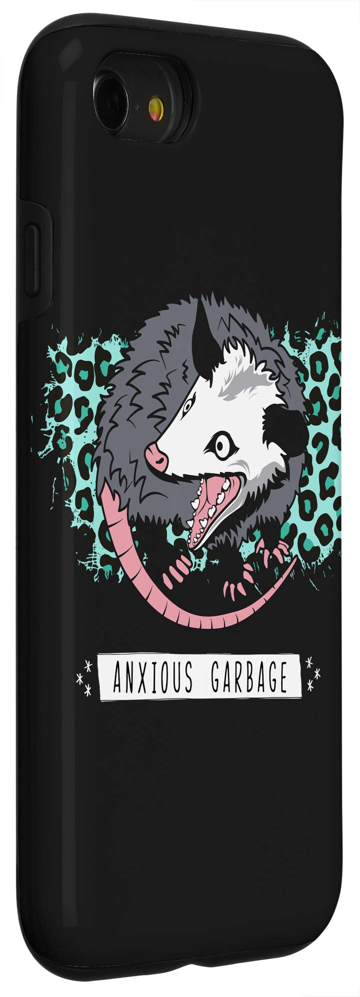 iPhone SE (2020) / 7 / 8 Funny Anxious Garbage Possum Phone Case - Cute Protective Cover for Everyday Use & Unique Gift Idea