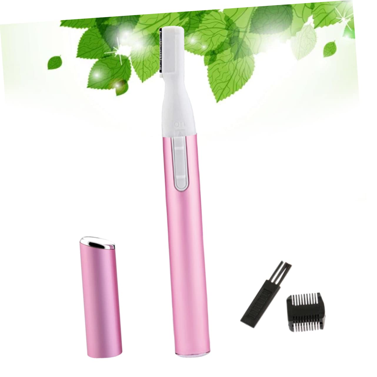 Healeved Electric Eyebrow Trimmer for Women - Painless Hair Removal Epilator & Eyebrow Shaver - Battery-Free Design for Precise Grooming at Home or Travel