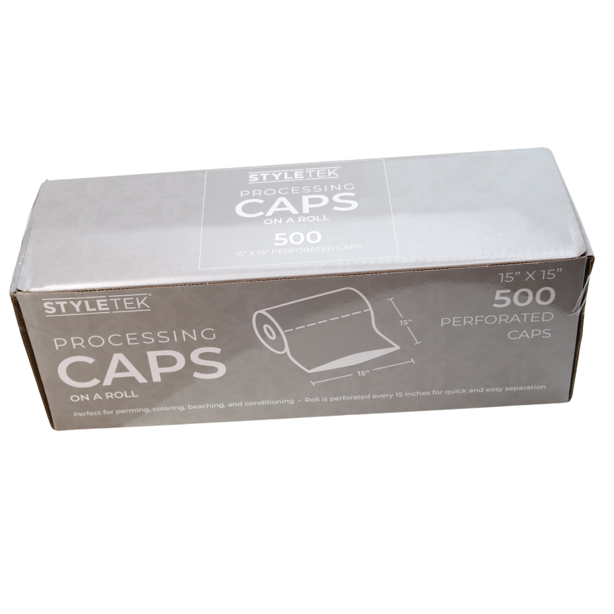 Styletek 500 Pcs 15x15mm Plastic Bottle Caps - Durable Food-Grade Plastic Processing Caps for Bottles, Jars & Containers - Perfect for Home Brewing, DIY Crafts & Industrial Packaging