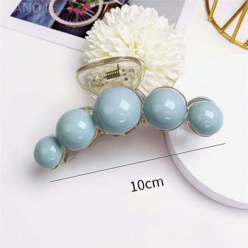 CHRONEX 2PCS Strong Hold Hair Claw Clips for Women - Rose Flower Design Barrettes for Long Hair, Elegant Hair Styling Accessories | Perfect for Daily Use, Work, Parties and Special Occasions