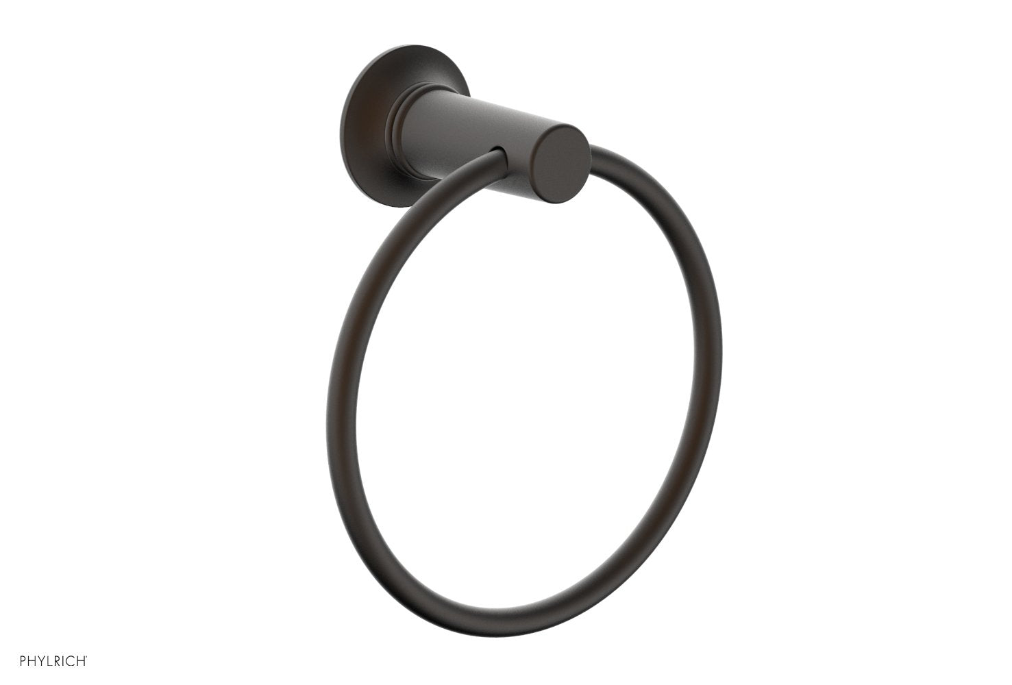 HEX MODERN Chrome Towel Ring - 501 75 Bathroom Accessory for Hand & Face Towels - Perfect for Modern & Contemporary Bathrooms
