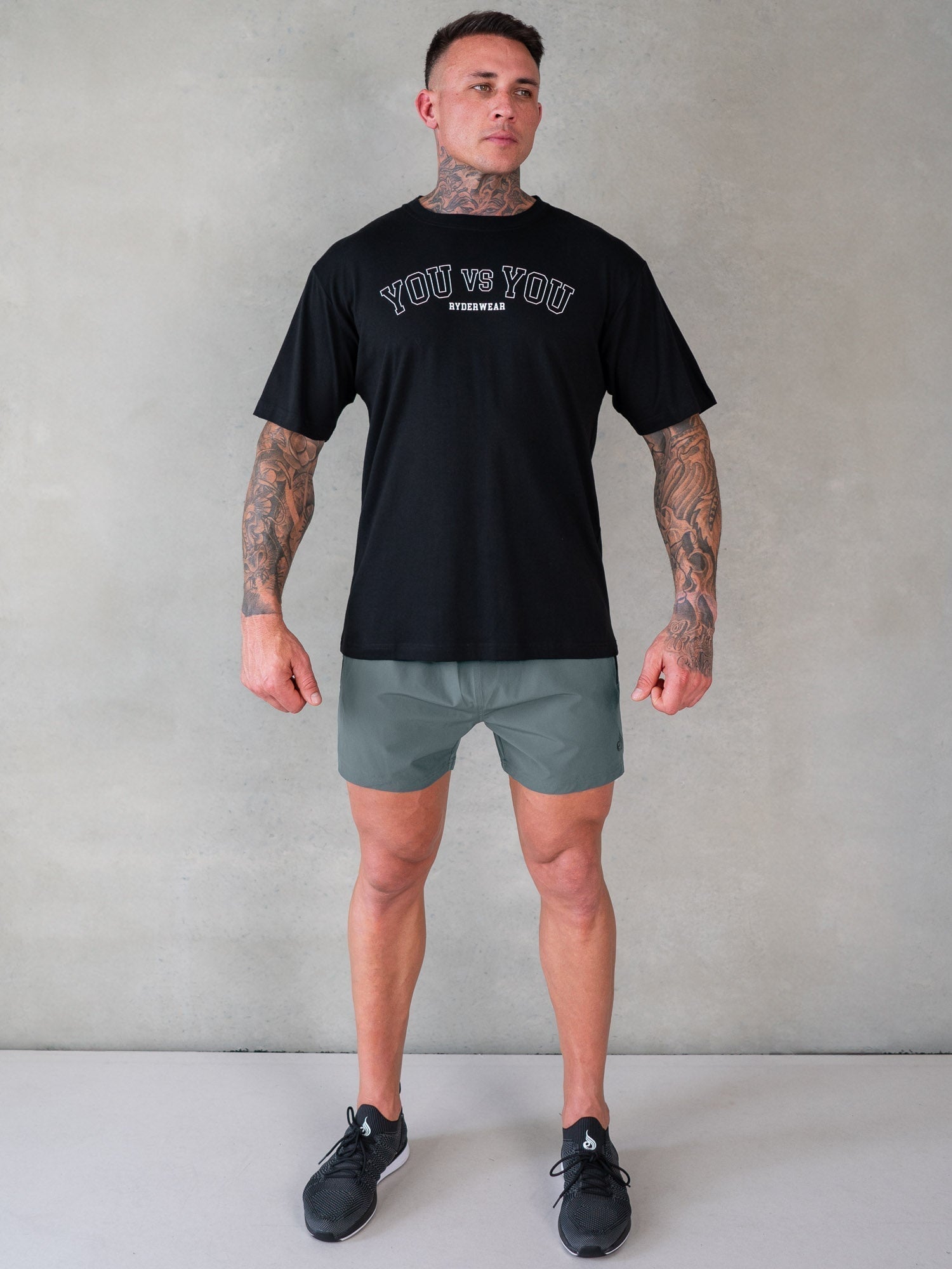 Adapt 5 Training Shorts for Men - Breathable Quick-Dry Gym Workout Shorts in Petrol Blue - Perfect for Running, Basketball & CrossFit Training